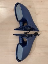 95-99 Bmw E36 M3 Coupe Side Mirrors Lr Pair Estoril Blue Blue Lens - See Photos 95-99 Bmw E36 M3 Coupe Side Mirrors Lr Pair Estoril Blue Blue Lens - See Photos