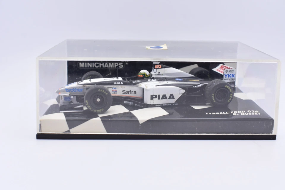 Modellino auto Formula 1 F1 scala 1:43 Tyrrell FORD 026 Minichamps modellismo - Immagine 2 di 4