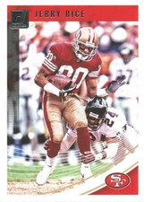 DONRUSS Jerry Rice 49ERS MVSU Delta-Devils HOF