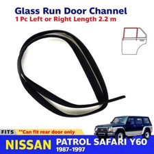 For Nissan Patrol Safari Y60 1987-97 Window Glass Run Channel Rubber Rear 1 PC