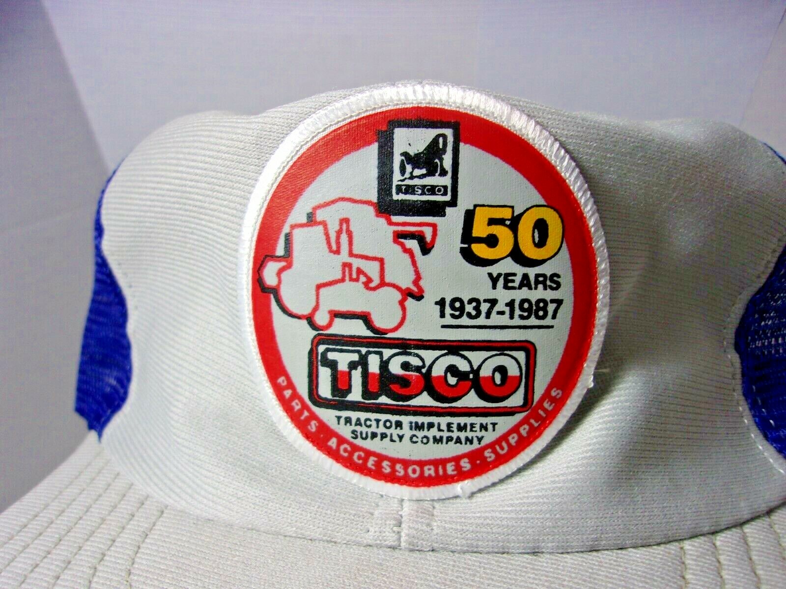 Tisco Tractor Implement Farm Vintage Patch snapba… - image 1