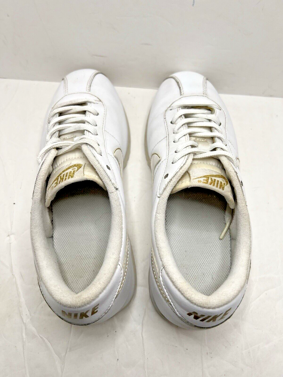 Nike Cortez 72 ‘08 Mens Size 7.5 White Leather Low Top Athletic Shoes 316418-113 Nike Cortez Basic White - 316418-113 for Sale | Authenticity  main image 4