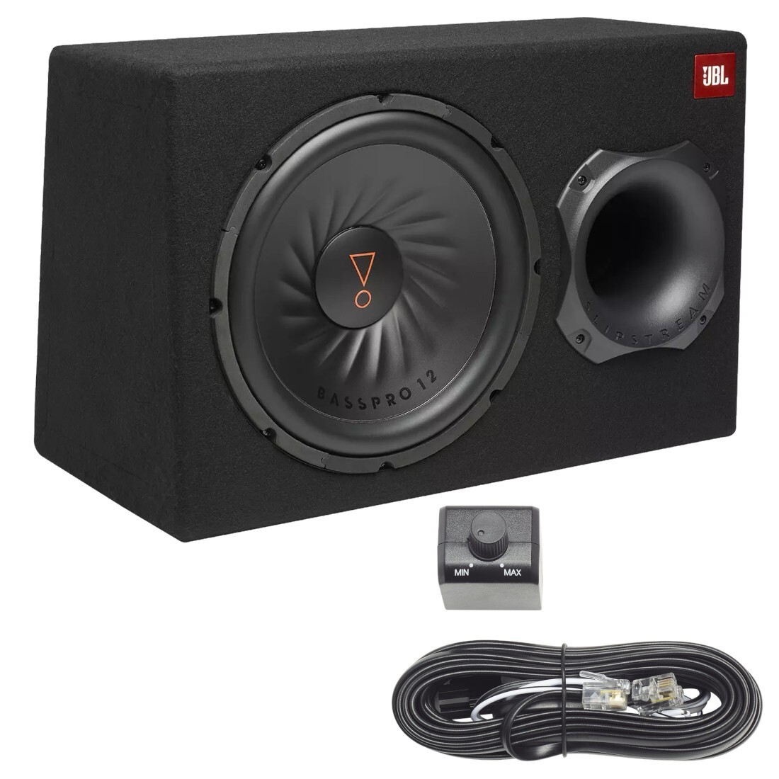 JBL SUBBP12AM BassPro 12 Inch 450W Max Powered Amplified Car Subwoofer  System