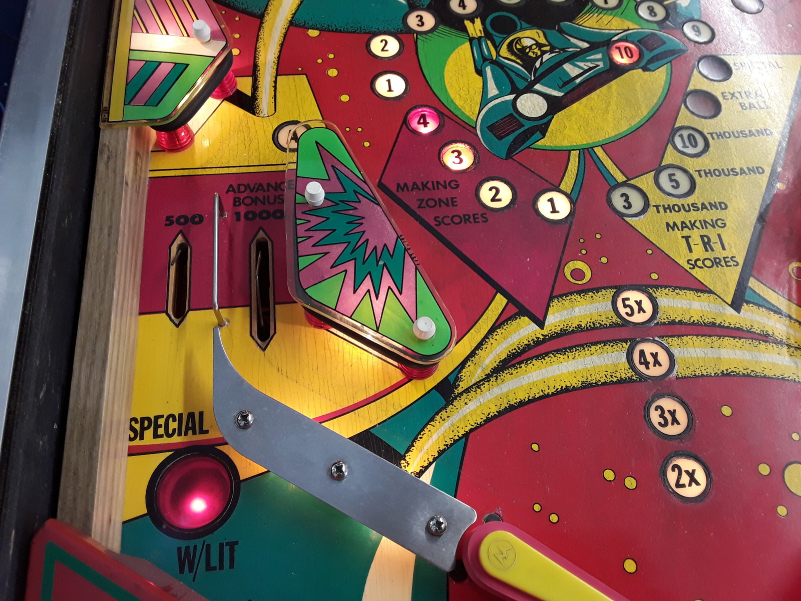 Tri Zone Pinball Machine by Williams eBay