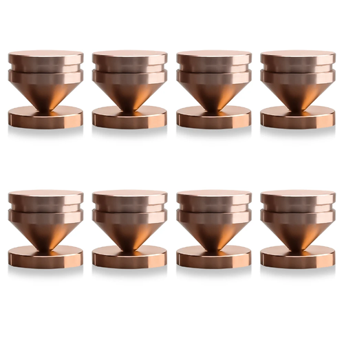 4PCS Aluminum Alloy Hi-end Audio Amp Speaker Spike Cone Pads Isolation Base Feet - Picture 17 of 26
