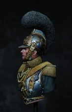 New 1/10 Officer ancient Horse Guards soldier bust Resin Kit DIY Toy Unassembled