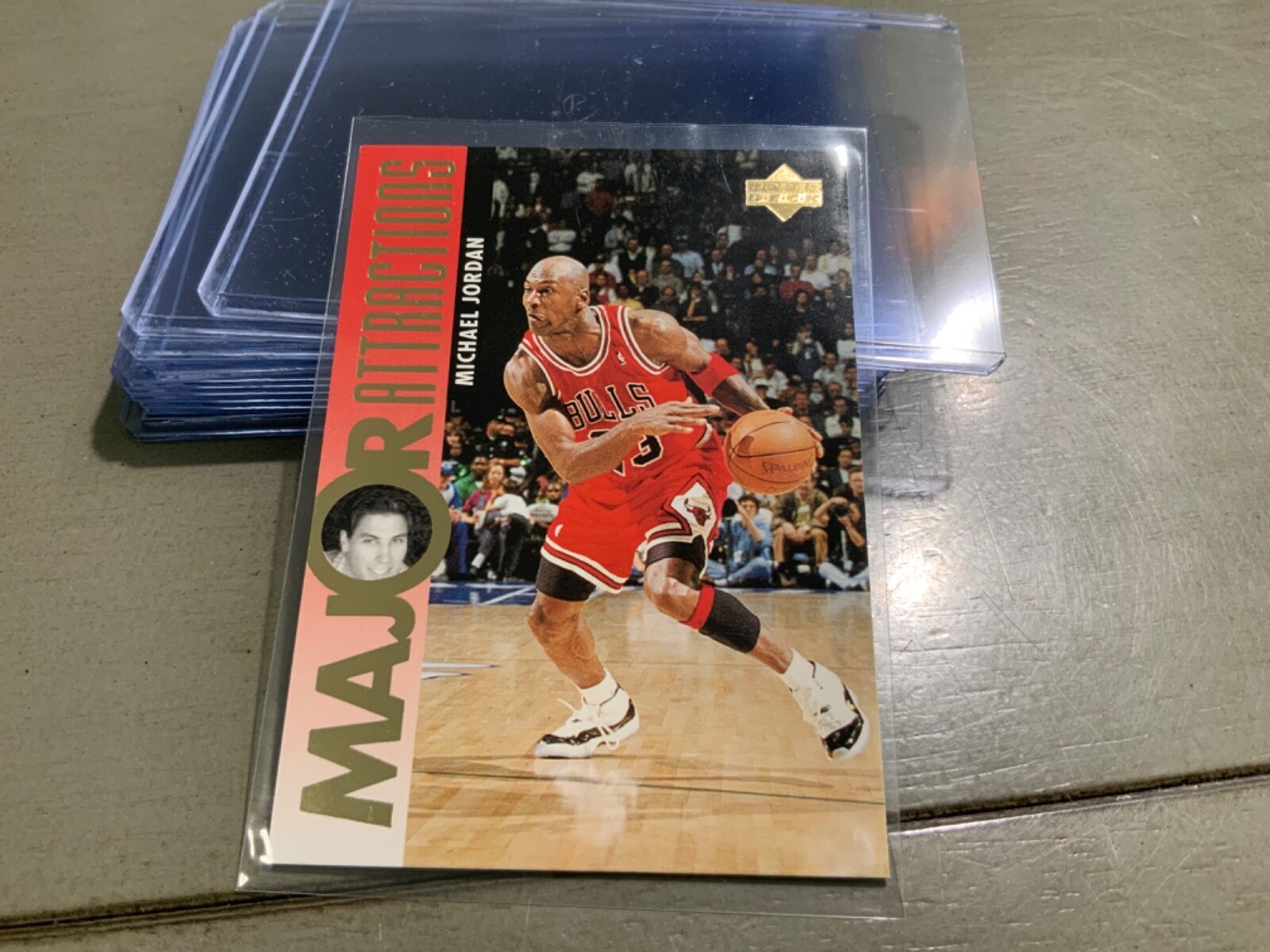 MICHAEL JORDAN UPPER DECK 1995 337