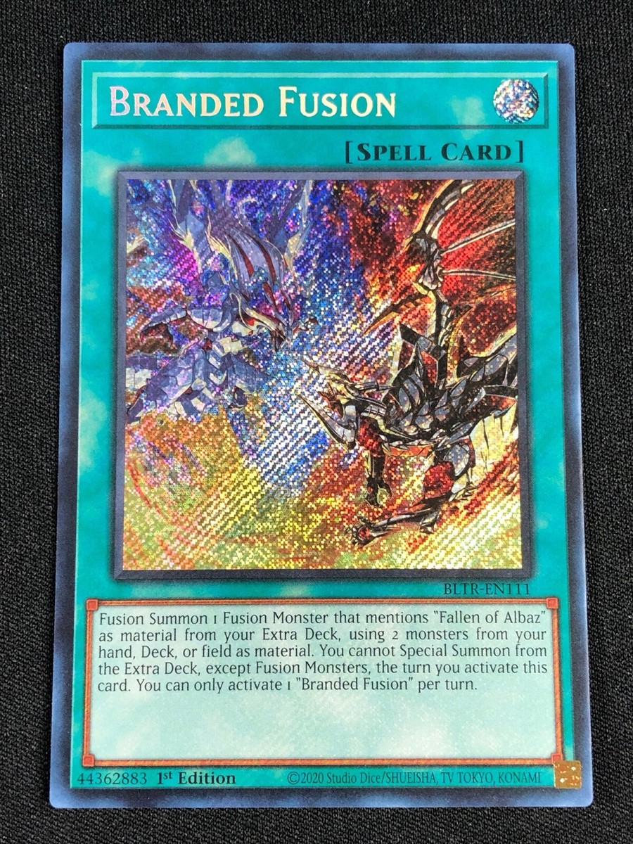 YUGIOH BRANDED FUSION BLTR-EN111 1ST SECRET NM | eBay