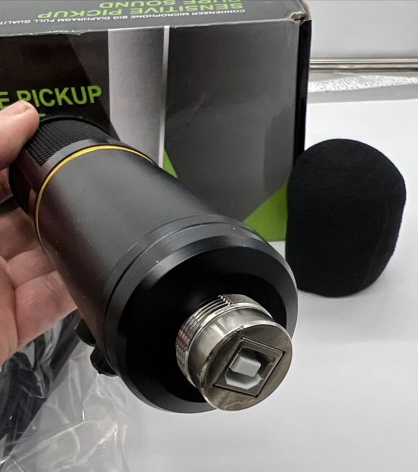 Big Diaphragm Podcast YouTube, Sensitive Pickup Pure Sound Condenser Microphone - Image 4 of 4