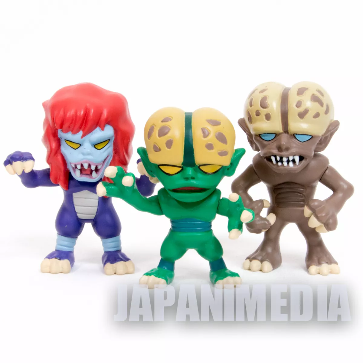 Humanoid Monster Bem Bella Belo 1.5 Soft Vinyl Figure Set JAPAN ANIME