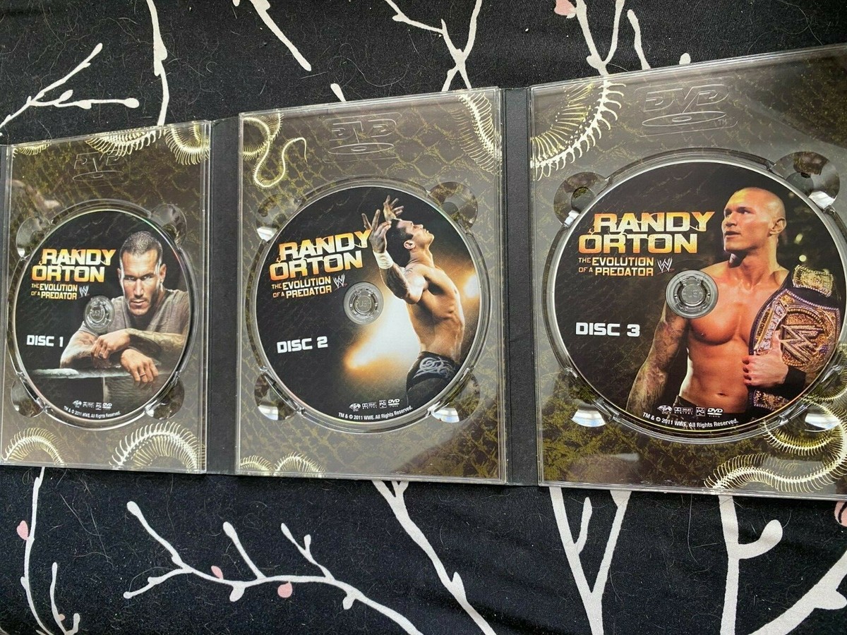 WWE: Randy Orton - The Evolution of a Predator (DVD, 2011, 3-Disc