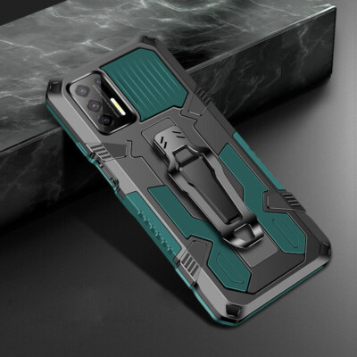 For Xiaomi Poco X5 X4 X3 M4 Pro Shockproof Rubber Anti-Slip Belt Clip Armor Case