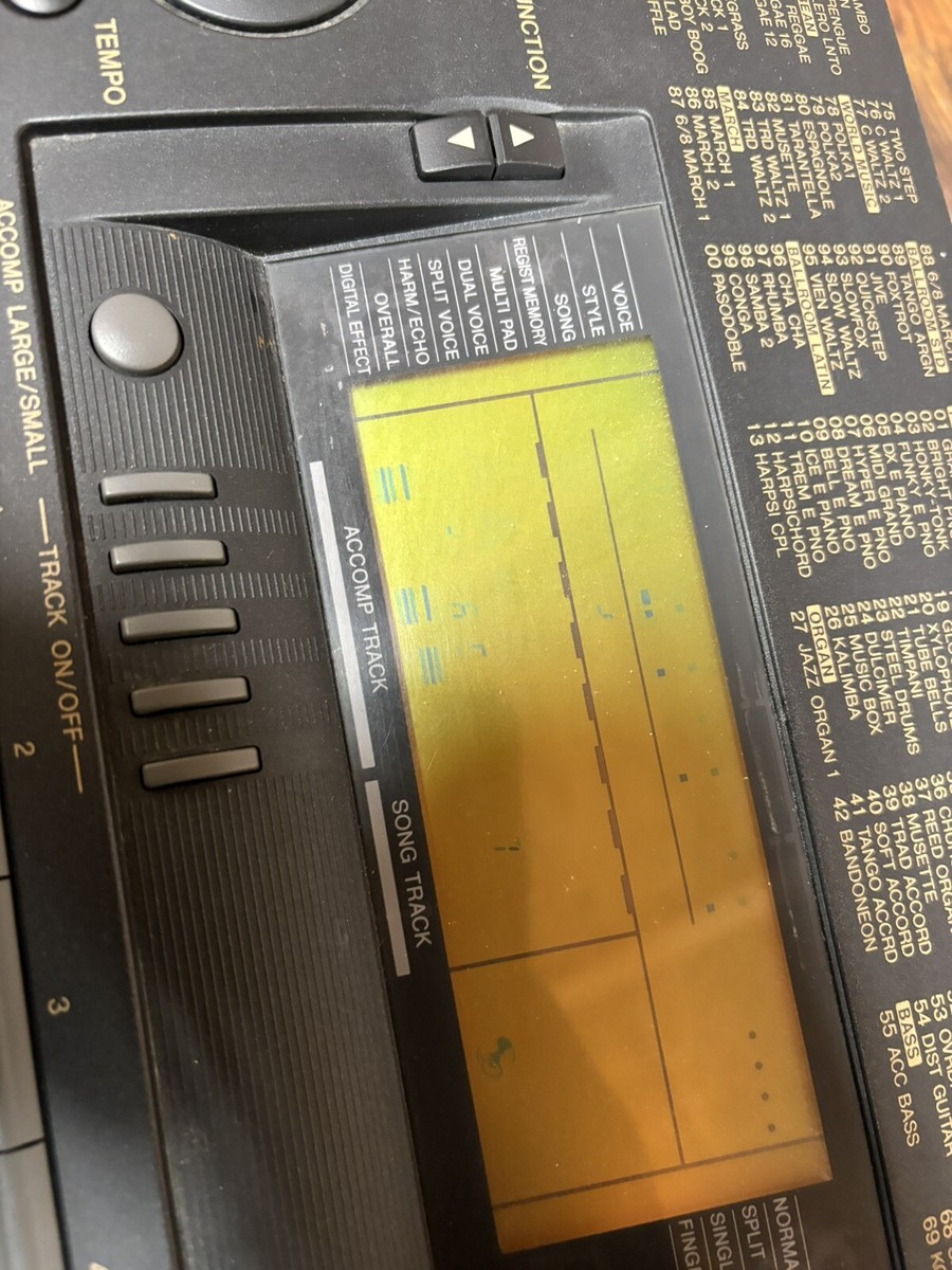 お値下げ♪　YAMAHA PSR-520 YAMAHA PSR-520 ELECTRONIC KEY BOARD WATCH THE VIDEO | eBay