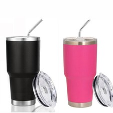 30OZ Tumbler, Set of 2 Stainless Steel Vacuum Insulated Coffee Travel Mug Gift