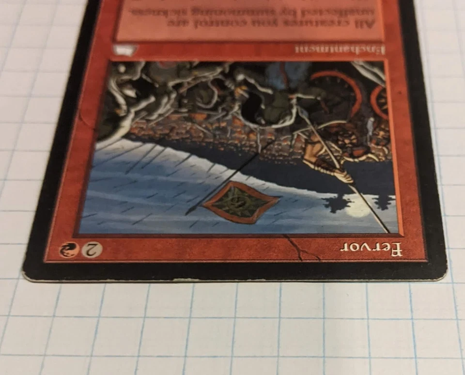MTG Fervor LP Rare Weatherlight - Image 3 of 4