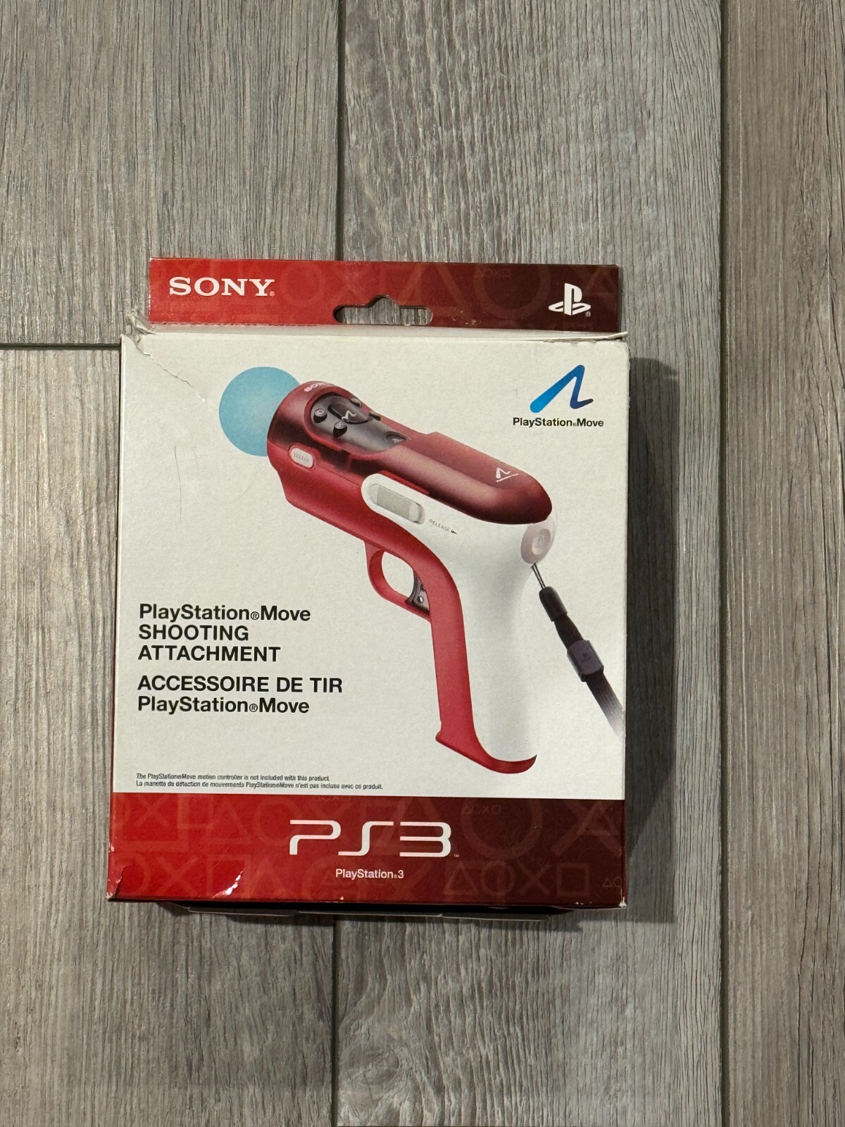 Playstation Move Motion Controller Shooting Attachment Official Sony PS3 Gun VGC 711719806301 eBay