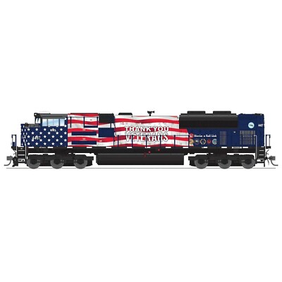 Broadway Limited 8672 MRL SD70ACe, Sound/DCC Locomotive #4407, HO Gauge