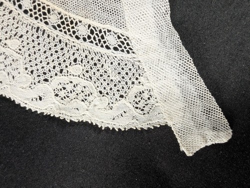 Victorian / Edwardian Antique Fashion Lace Collar - Picture 4 of 14