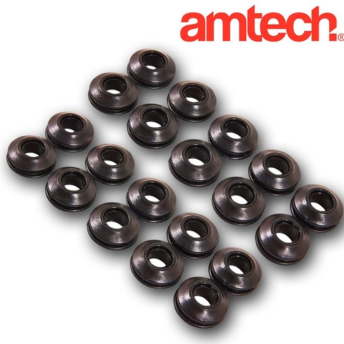 20Pc Black SNAP EYELETS SET Self Sealing Grommets Tarpaulin/Awning