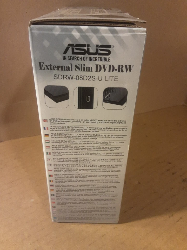 ASUS SDRW-08D2S-U LITE optical disc drive DVD±RW Black - Image 3 of 4