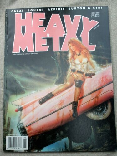 CHOICE vntg HEAVY METAL ILLUSTRATED FANTASY MAGAZINE 18+ graphic novel galleries - Foto 42 di 59