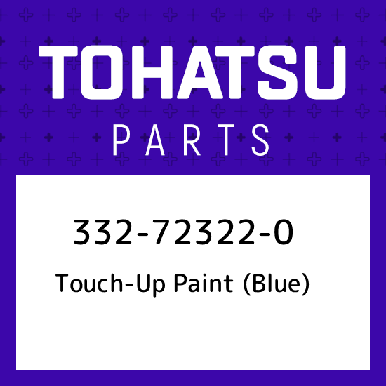 332723220 Tohatsu Touchup paint (blue) 332723220 Genuine OEM Part