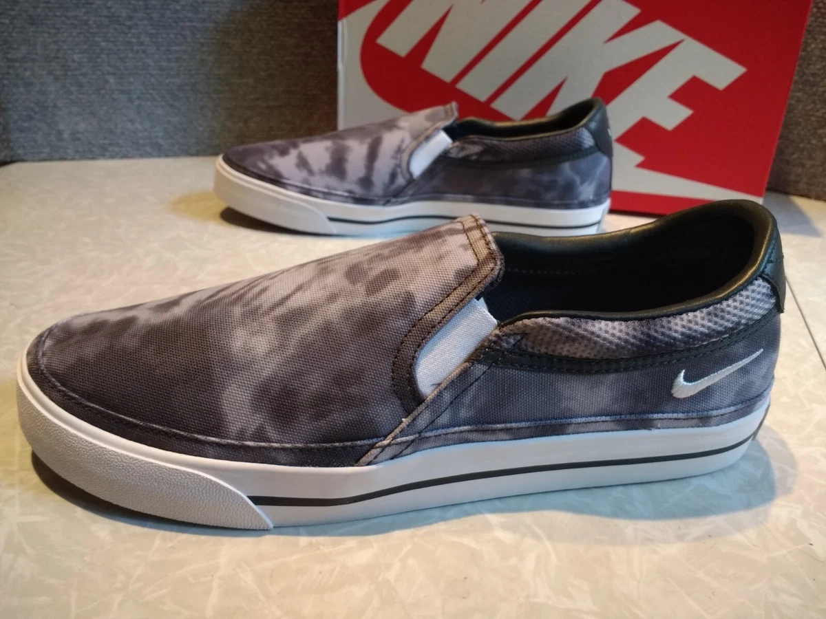 Nike slip on canvas best sale shoes