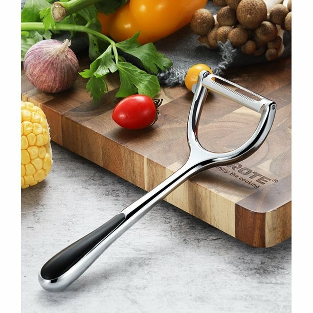 Stainless Steel Sharp Peeler Fruit Apple Vegetable Potato Peeler Kitchen Tool US
