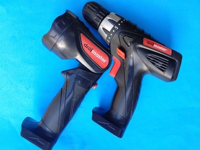 Drill Master 3/8  18v Drill and 18v Flash Light Only, Tested Working!