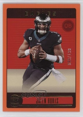 2023 Panini Legacy Orange 89/199 Jalen Hurts #34 1i6e