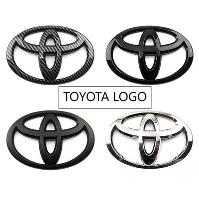 1PC for Toyota replaced Emblem 1 Pcs Front Grill Rear Tailgate Emblem sticker