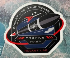 ROCKET LIKE A HURRICANE ROCKET LAB TROPICS NASA OBSCURE HTF DECAL STICKER
