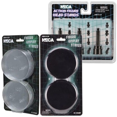 NECA Action Figure Display Stands Base / Head Base Fits most 6'' to 8'' Figure