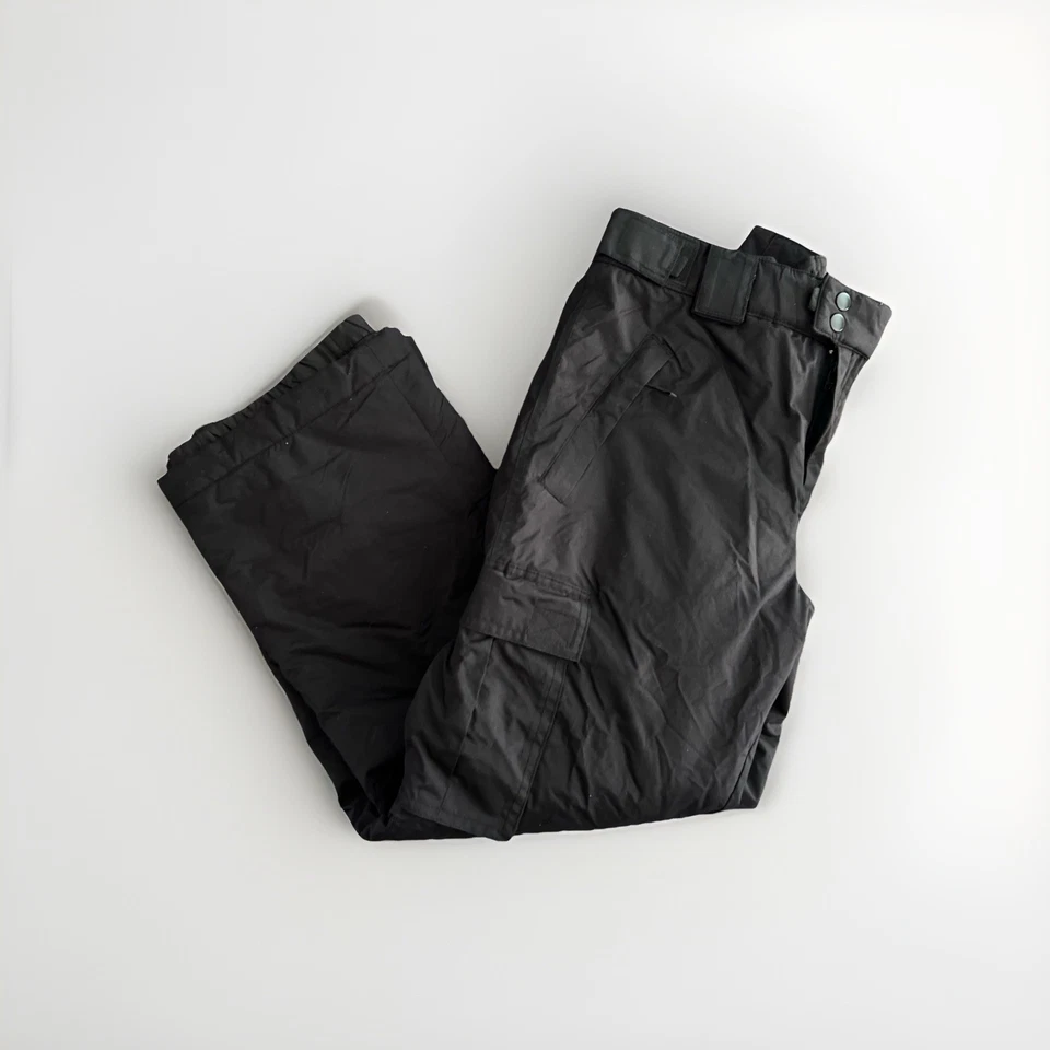 Pantalones de nieve Sport Essentials cargo para niños pantalones de esquí negros talla 14 Foto 4 de 4