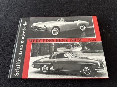 1955-1963 Mercedes Benz 190SL Ad & Sales Brochure Hardcover Book