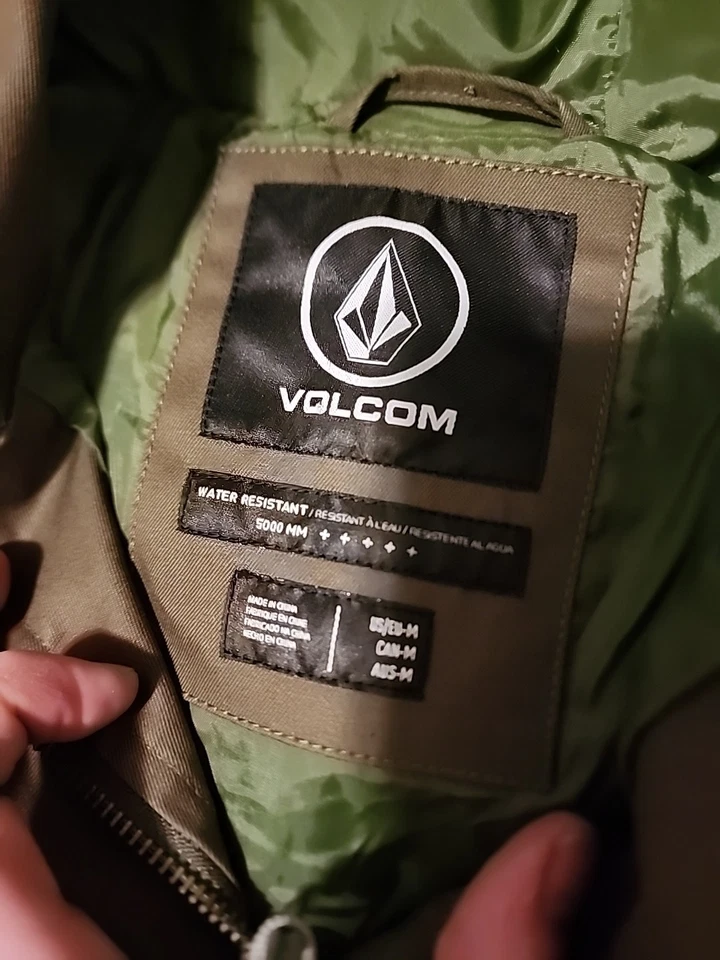 Volcom X Anti-Hero Water Resistant Mens Skate Jacket Size Medium - Image 4 of 4