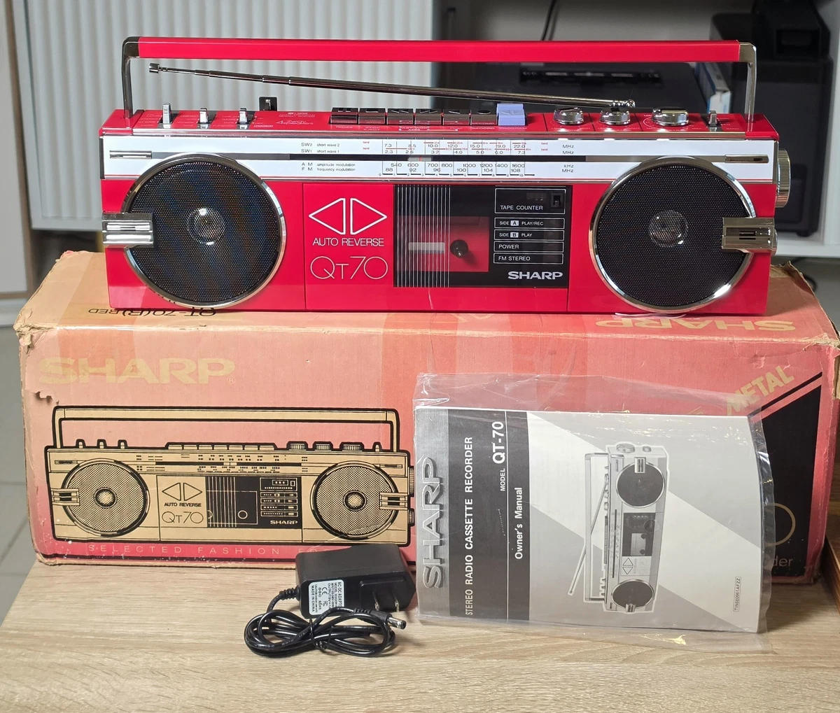 Sharp Red Portable Stereos & Boomboxes for sale | eBay