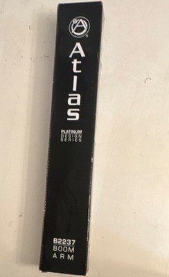 Atlas B2237 Platinum Design Series Boom Arm for Microphone - Black