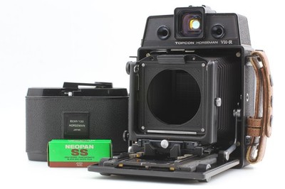 New Bellows N Mint : Horseman VH-R Film Camera Body 8EXP 6x9 Film Back JAPAN
