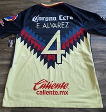 Nike Club America Aguilas 17/18 Edson Alvarez Futbol Soccer Jersey Size Large 