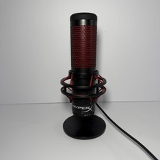 Kingston HyperX Quadcast USB Microphone Black-Red HX-MICQC-BK