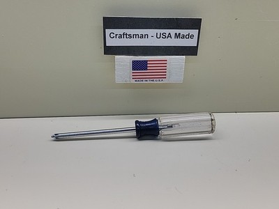 Craftsman #1 Phillips screwdriver 3'' 41294 WF NOS USA