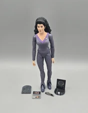 Diamond Select Art Asylum Star Trek TNG Counselor Deanna Troi (purple) Complete