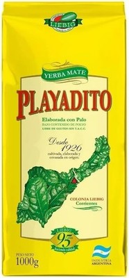 Playadito - ''Traditional''con palo (with Stems) Yerba Mate 1kg / 2.2lb