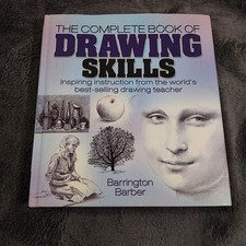The Complete Book Of Drawing Skills Barrington Barber HC DJ Metro Books 2008