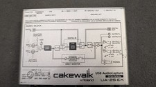 Roland Cakewalk UA-25EX 24Bit/96KHz USB Audio Interface