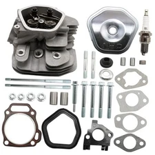 Assembled Cylinder Head Kit, Replacement for Predator 420cc Non Hemi Engine, 