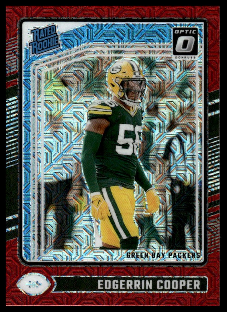 2024 Donruss Optic #231 Edgerrin Cooper Red Mojo [GOATCARDS]