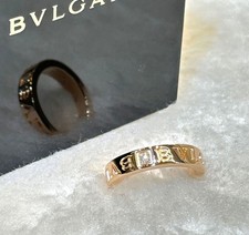 Bulgari 18k 498.5 Size BB 1P Diamond Ring 18K Pink Gold AN854185G0122 148576907
