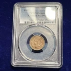 1863 Copper Nickel Indian Head Cent PCGS AU DETAILS CLEANED
